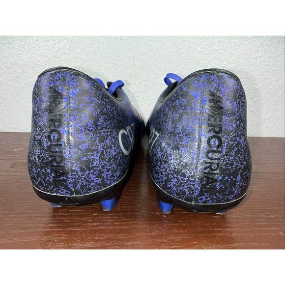 Nike Mercurial Victory V CR7 Royal Blue Soccer Cleats Men's Sz 12 - 684867-404 - Picture 5 of 11